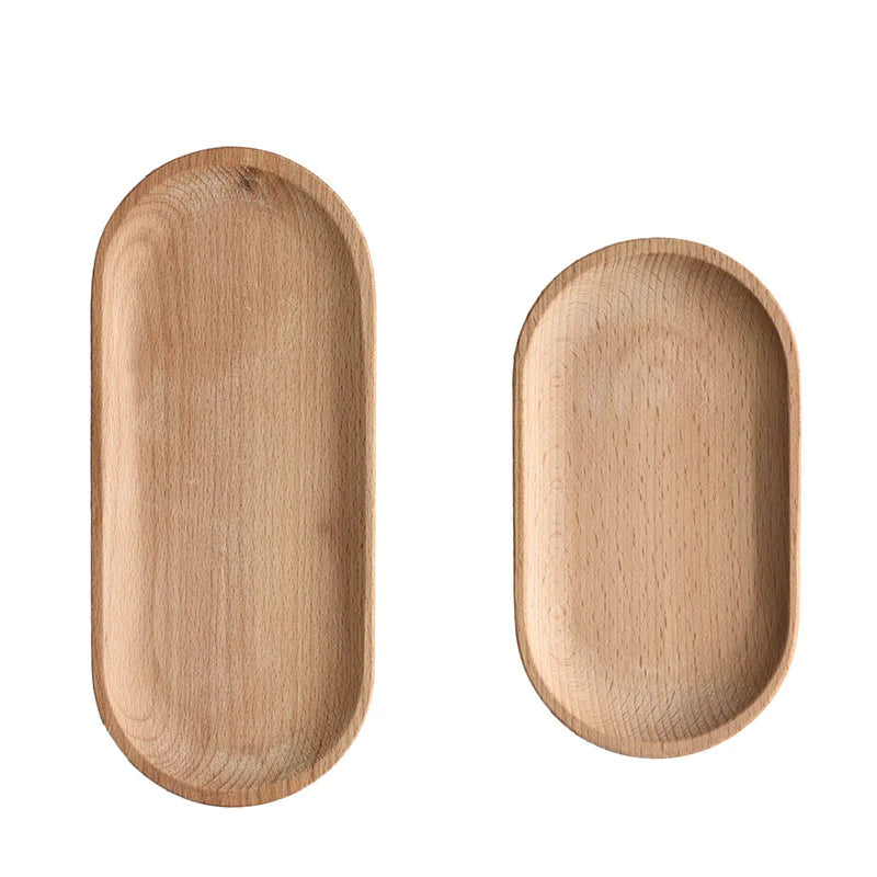 Wooden Oval Tray