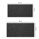 Wool Felt Mouse Pad Non-Slip Desk Protector for Gaming and Office