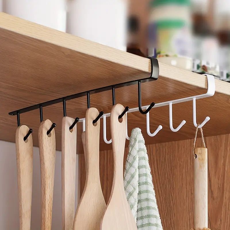 Shelf-Mounted Hooks
