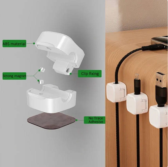 Magnetic Cable Organiser Set