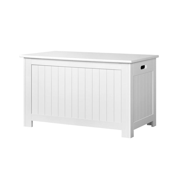 Kids Toy Box Chest  - White