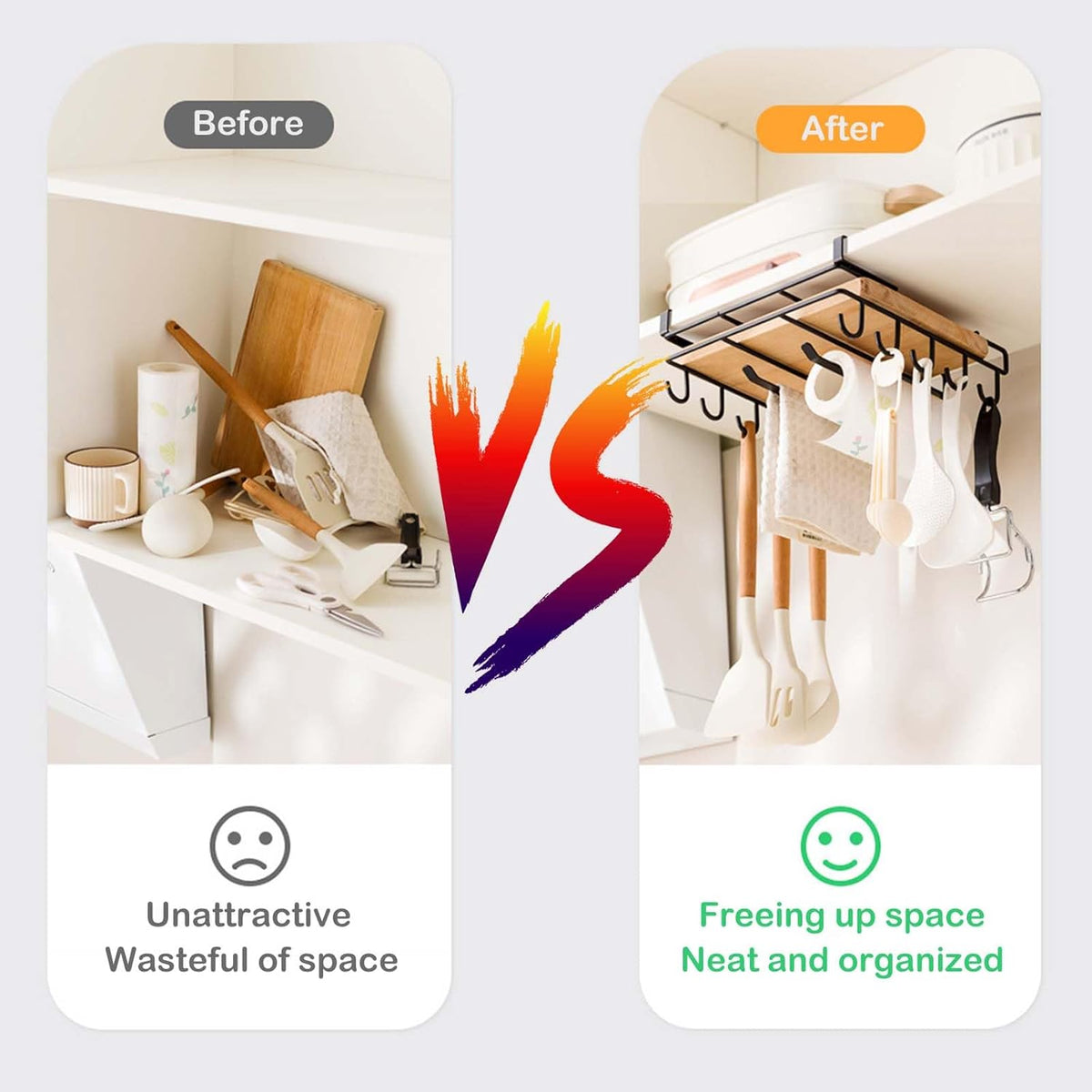 Under Cabinet Storage Rack