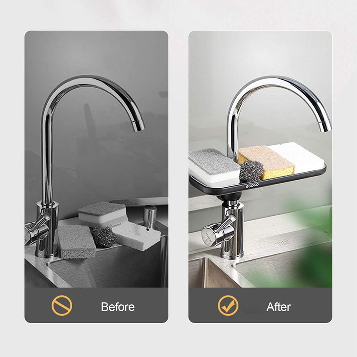 Kitchen Sponge Storage Rack