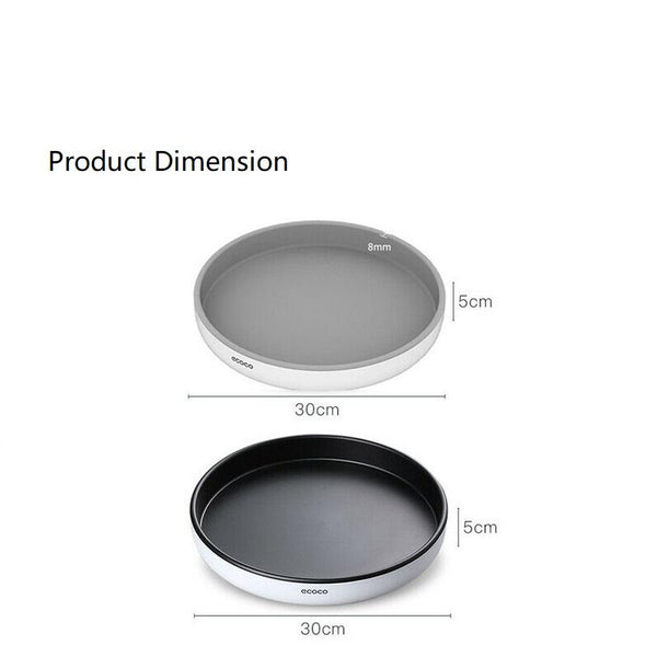 Grey Ecoco Kitchen Rotating Condiment Tray