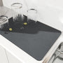50x60cm Grey Absorbent Kitchen Drying Mat