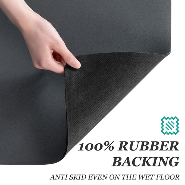 50x60cm Blue Absorbent Kitchen Drying Mat