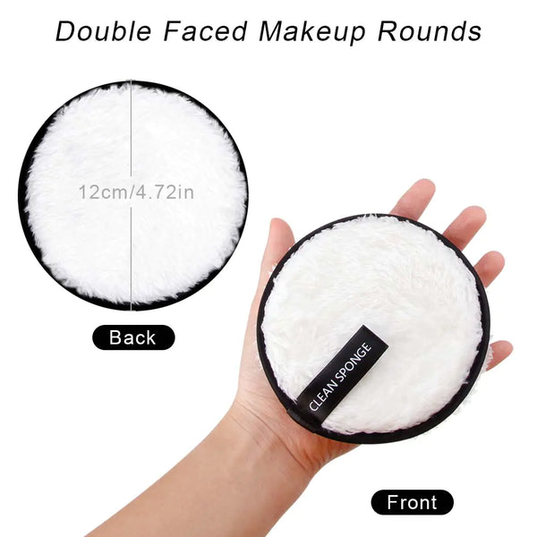 3pk Reusable Makeup Remover Pads