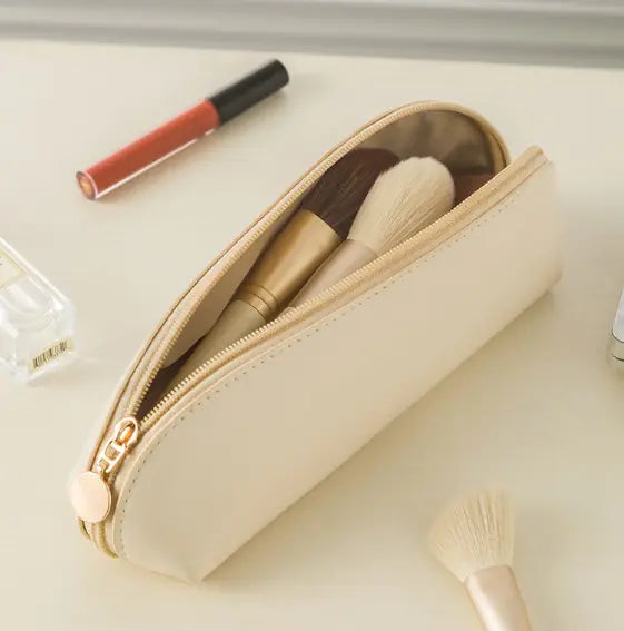 Chic Leather Travel Pouch