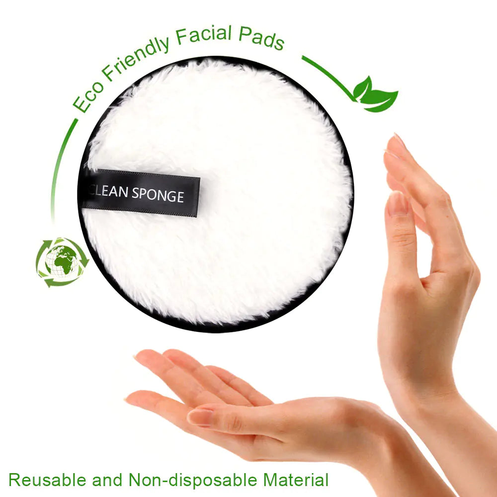 3pk Reusable Makeup Remover Pads