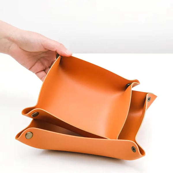 Vegan Leather Storage Box