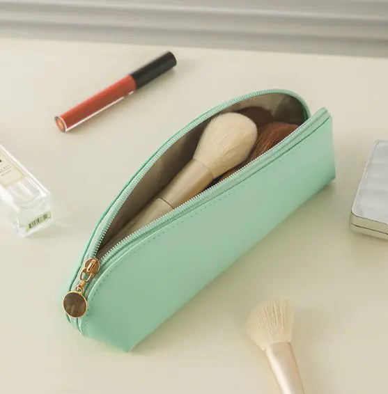 Chic Leather Travel Pouch